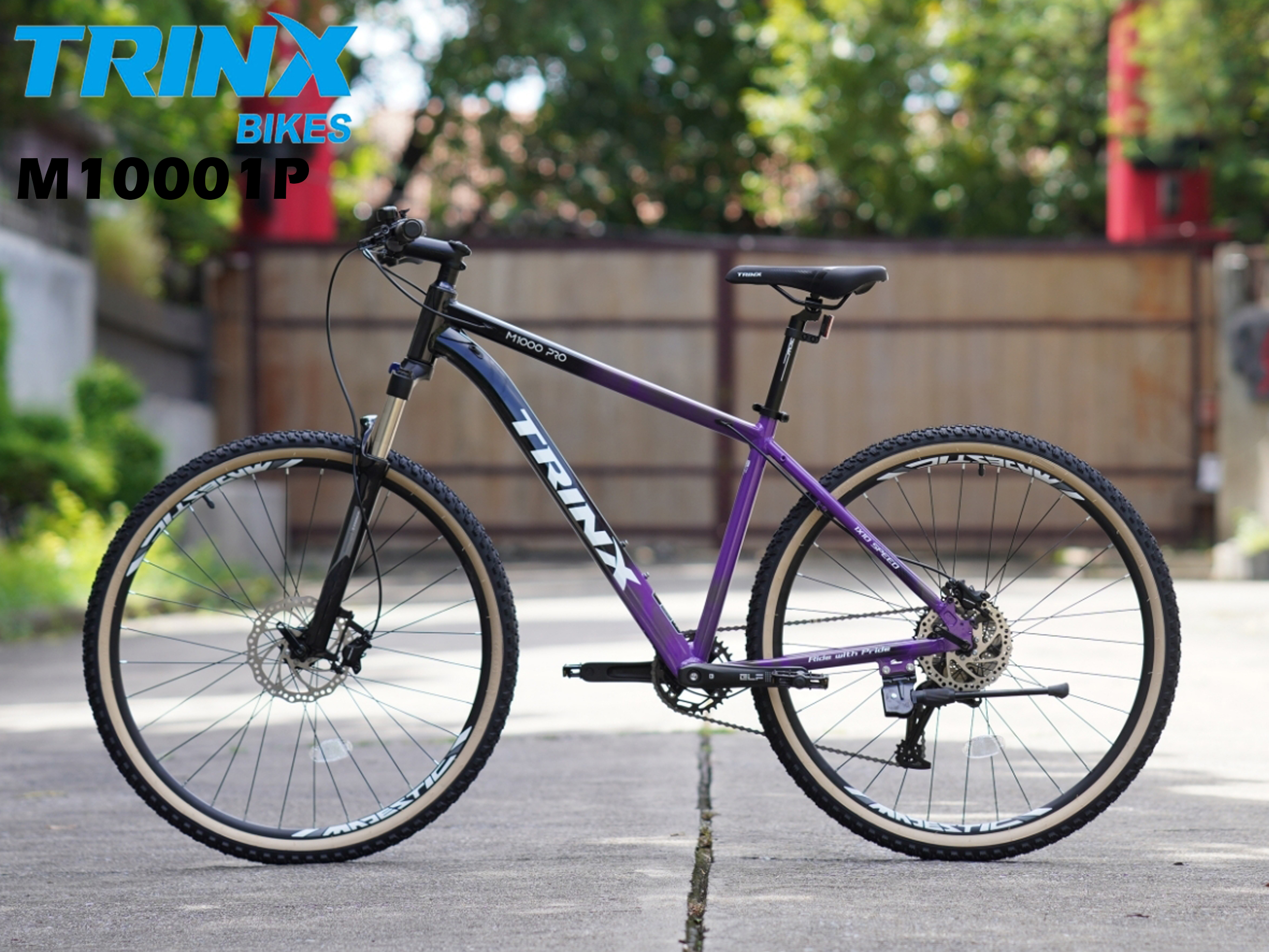 TrinX : M1000 Pro เสือภูเขาเฟรมอลูฯ 29" ซ่อนสาย 10 สปีด ดิสเบรคน้ำมัน