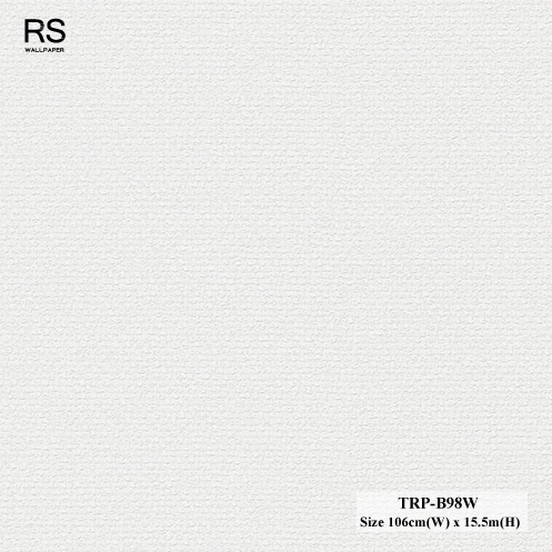 วอลเปเปอร์สีเทาอ่อนควันบุหรี่ TRP-B98W