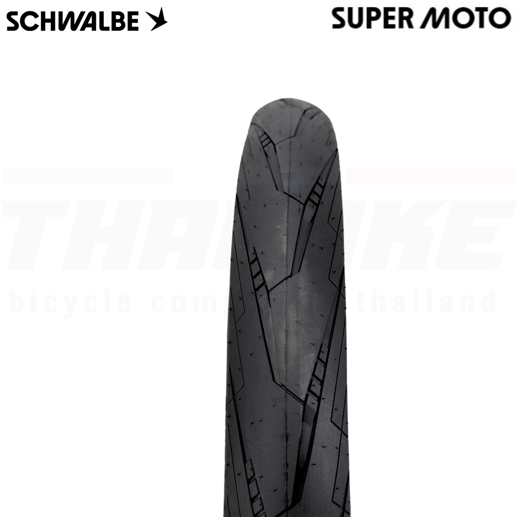 ยางนอกจักรยาน SCHWALBE SUPER MOTO 20x2.40 ขอบสะท้อนแสง