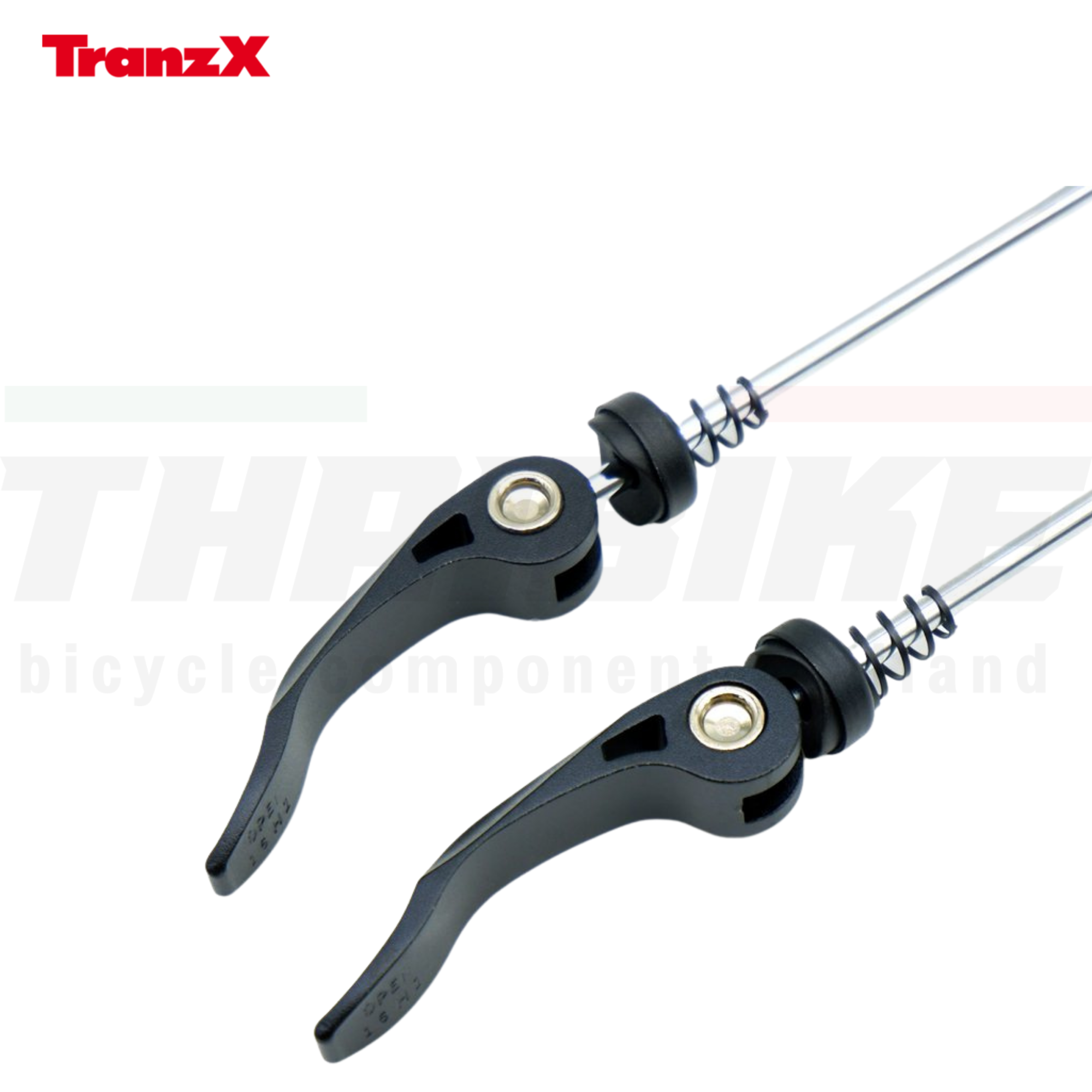 แกนปลดเร็วจักรยาน ล้อหน้า+ล้อหลัง ยี่ห้อ TRANZX รุ่น QR-03