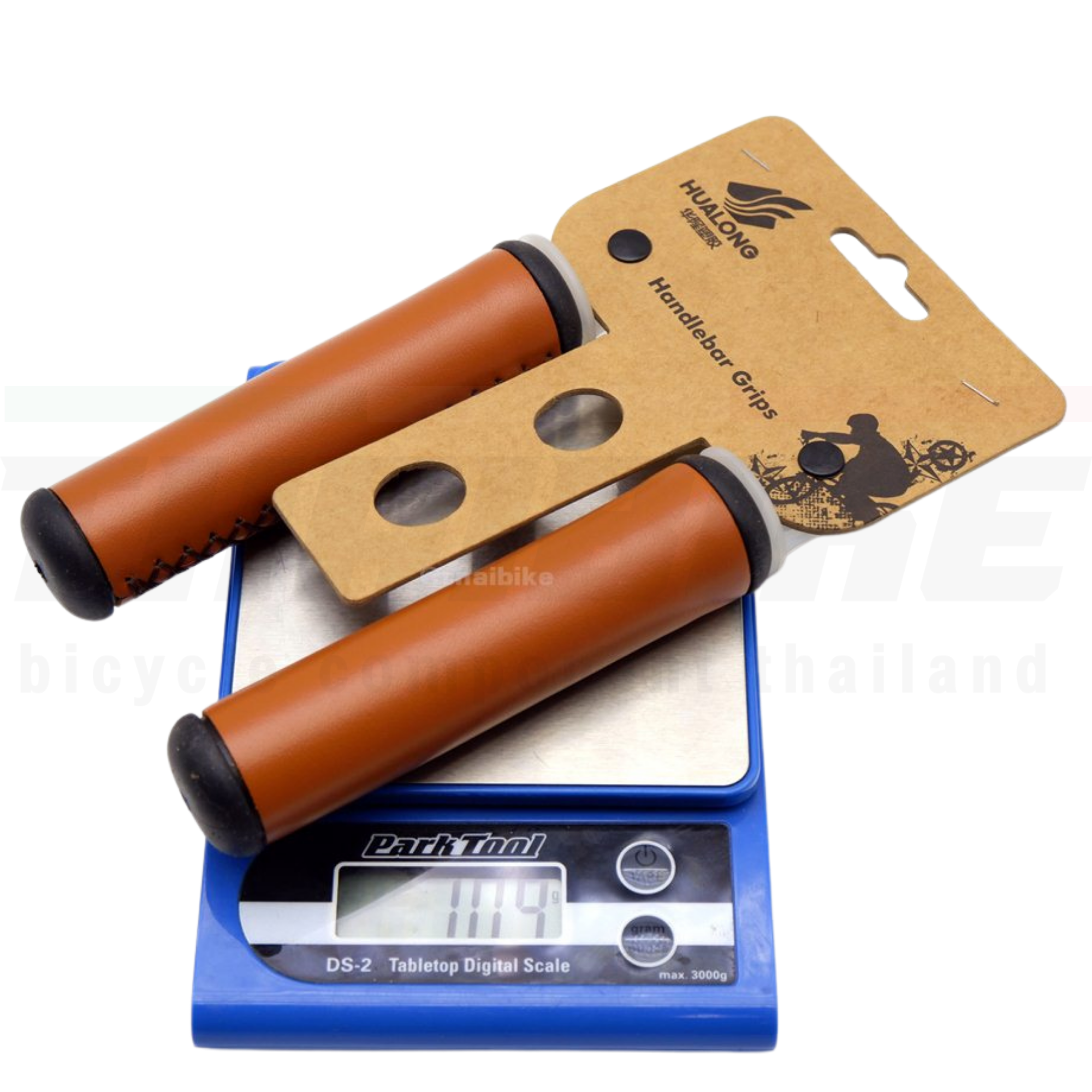 ปลอกแฮนด์จักรยานวินเทจ HUALONG หนังเทียม 04