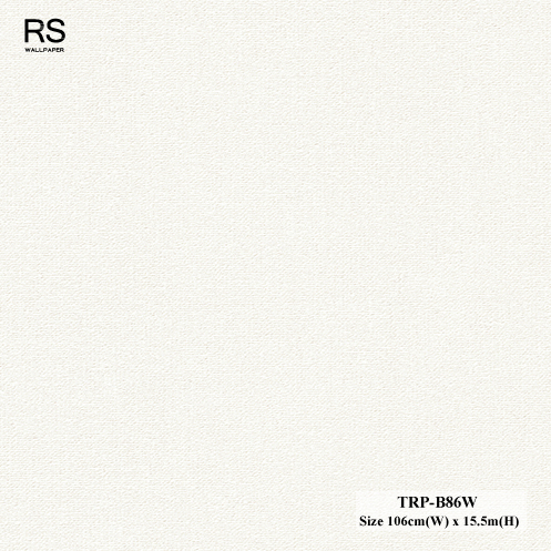 วอลเปเปอร์สีขาว TRP-B86W