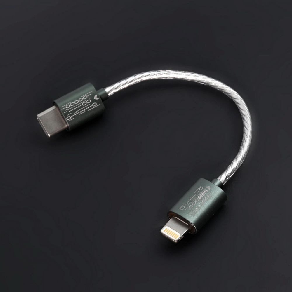 ขาย DD MFi06S สายแปลง Lightning เป็น USB TypeC สายชุบเงิน 6N OCC