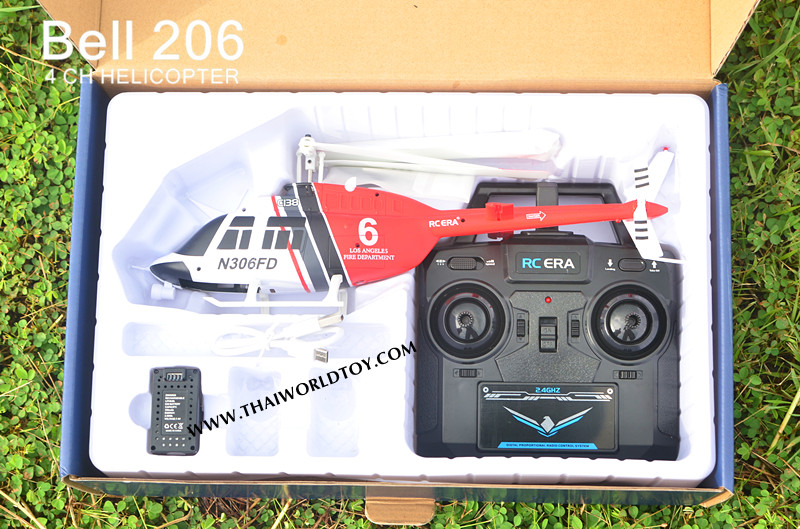 Bell 206 Rc Helicopter 4ch
