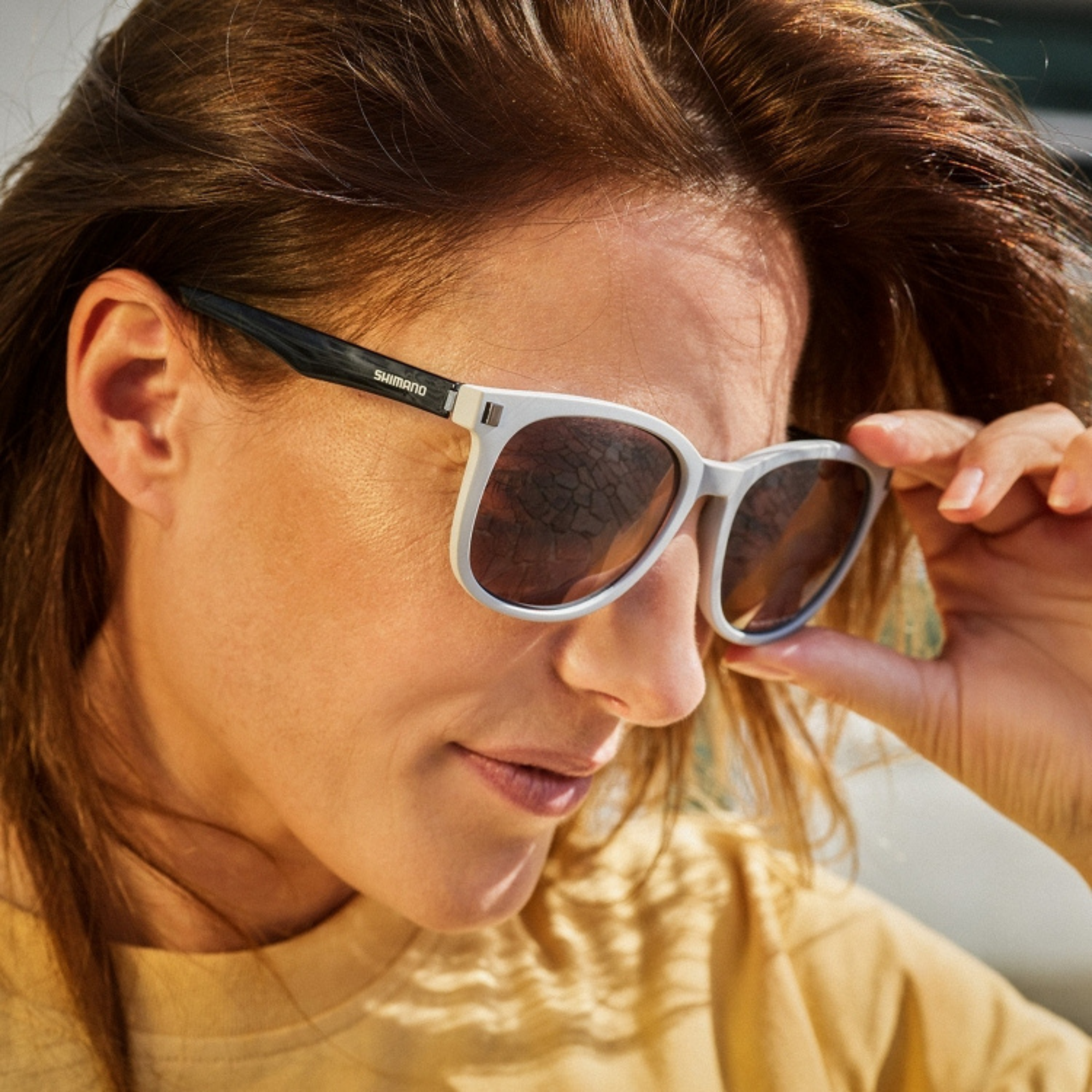 แว่นตาปั่นจักรยาน SHIMANO TOKYO MODEL 2022 เลนส์ RIDESCAPE