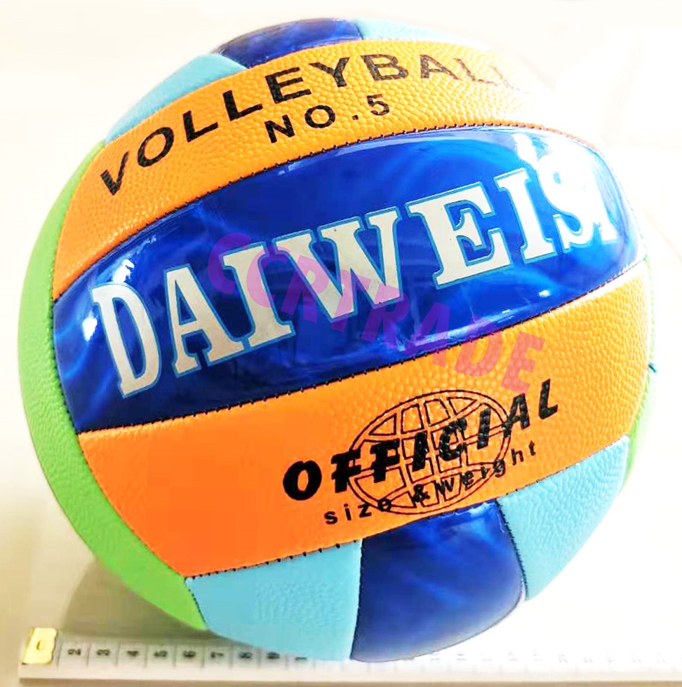 ลูกวอลเลย์หนังเย็บ No. 5 24 ซม.(1x3)