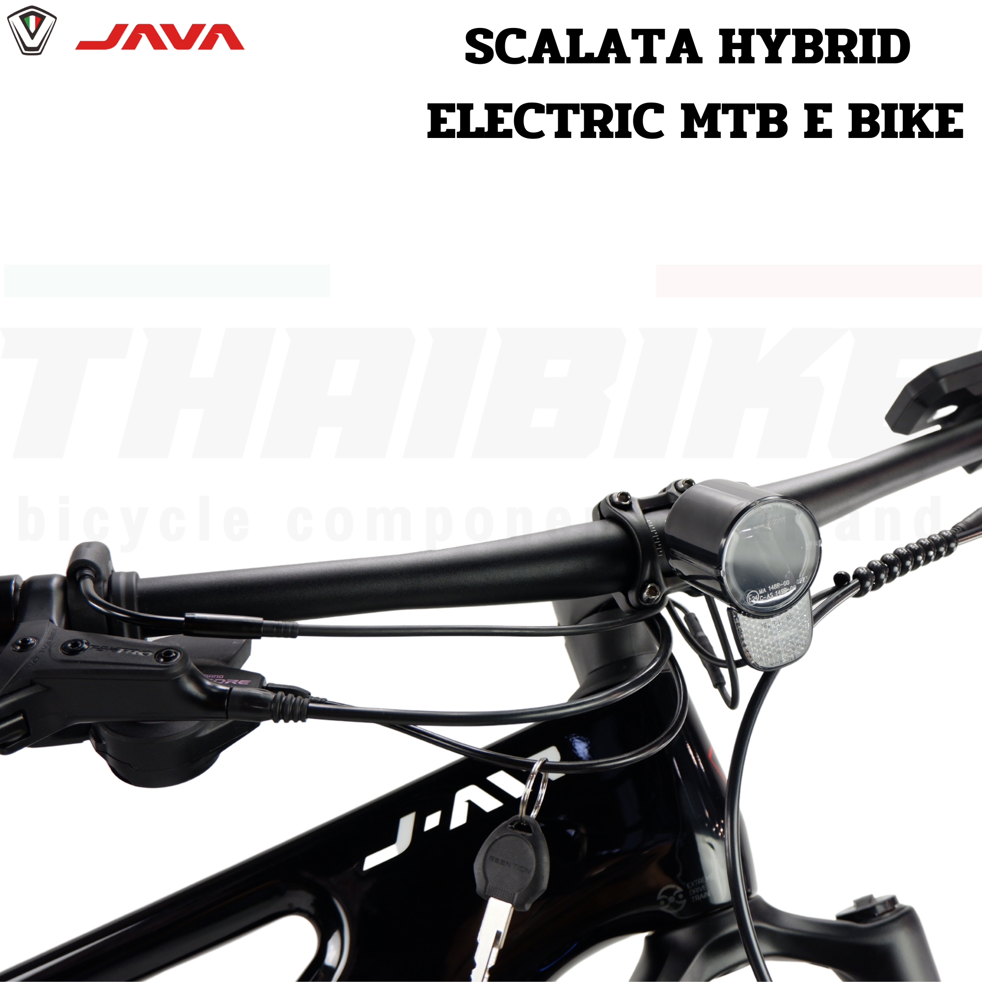 จักรยานเสือภูเขา Java J Air SCALATA Carbon Fiber Frame 12 Speed Ebike