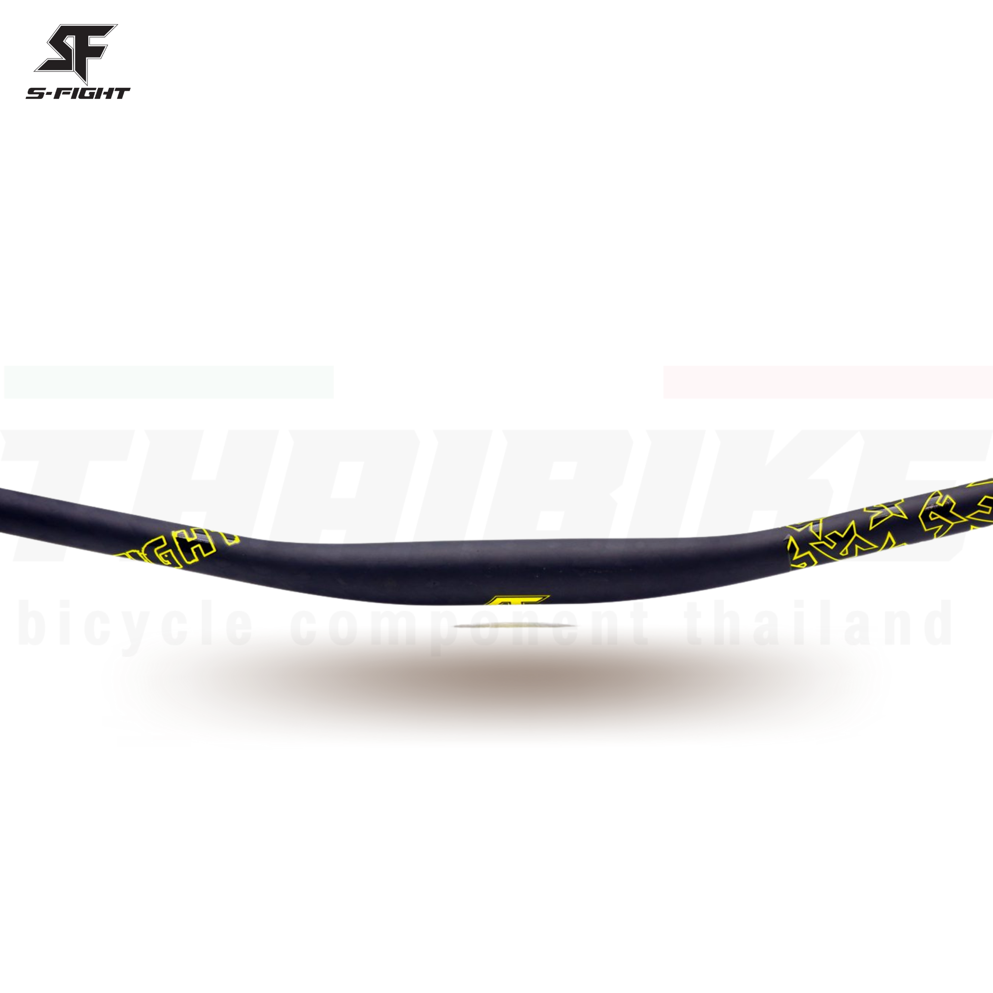 แฮนด์จักรยานเสือภูเขาคาร์บอน S-Fight ลาย 12k รุ่น CH-12 แฮนด์ยกเสือภูเขา