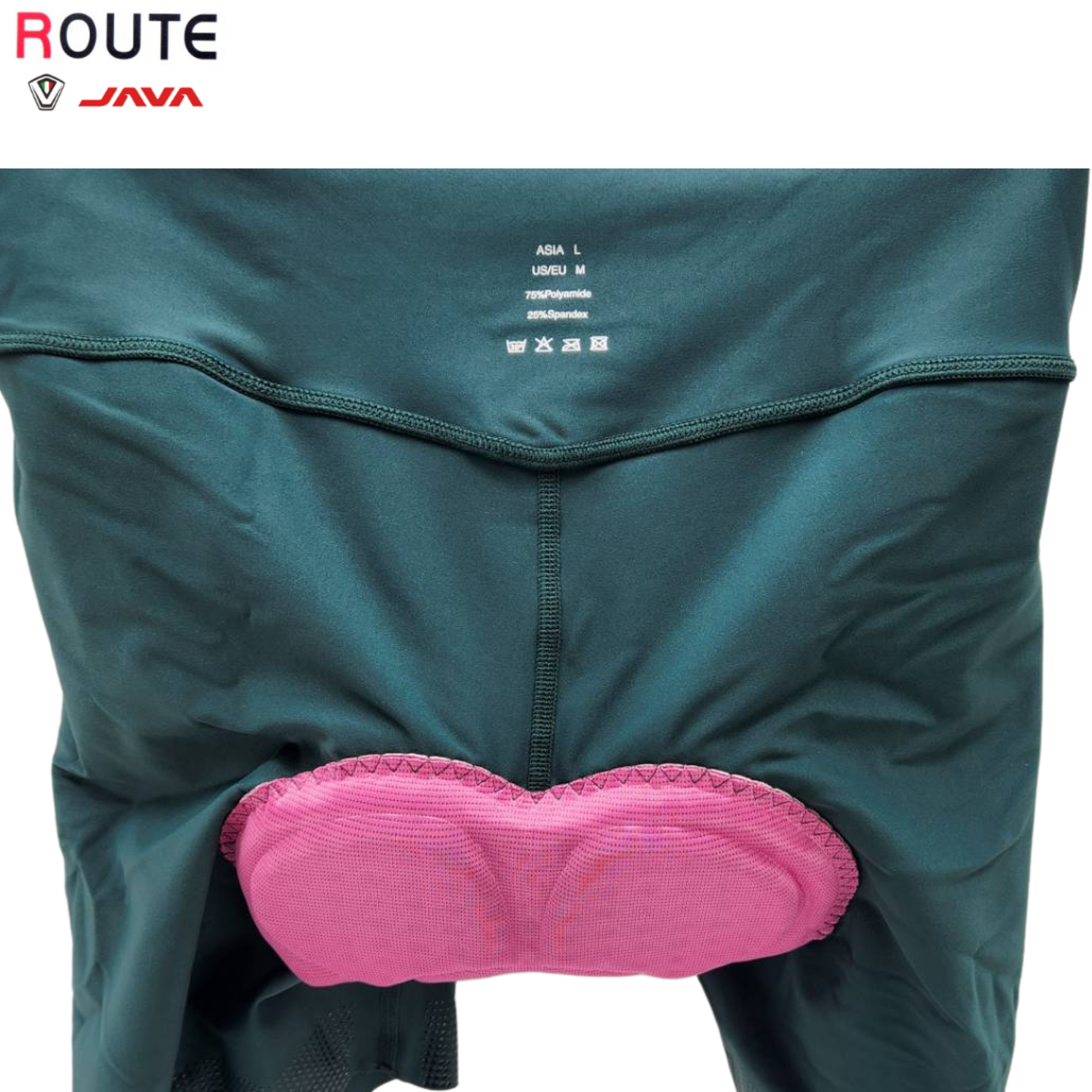 ผู้หญิง กางเกงปั่นจักรยานขาสั้นเป้าอิตาลี ยี่ห้อ Route by JAVA ของแท้ มีกล่อง