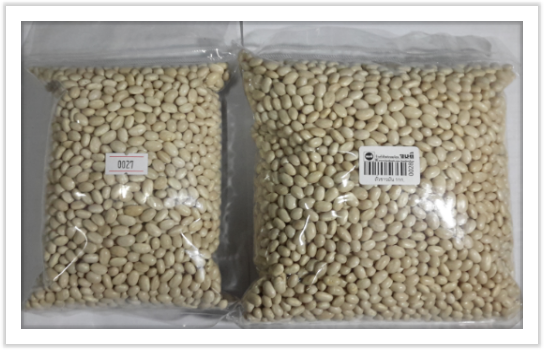 ถั่วขาวผิวมัน บรรจุ 1,000 กรัม