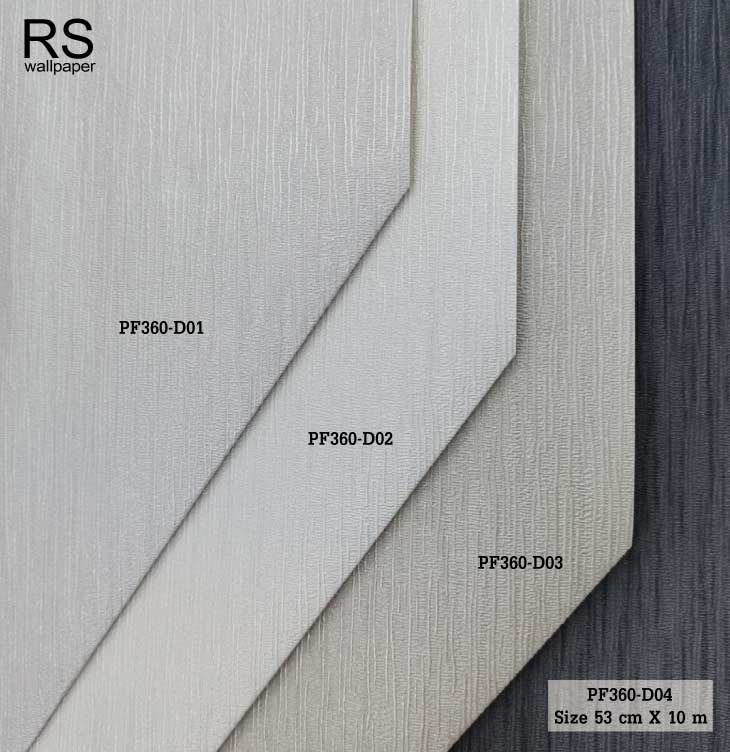 วอลเปเปอร์เทกเจอร์เส้นตรงพื้นสีเทาอ่อน PF360-D01
