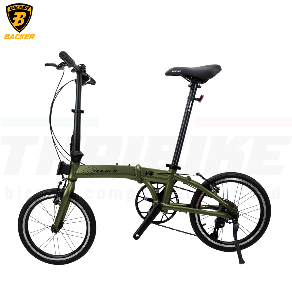 จักรยานพับ BACKER V5 16 นิ้ว - เกียร์ Shimano Claris