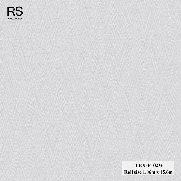 วอลเปเปอร์ สไตล์โมเดิร์นซิกแซก สีเทา TEX-F102W