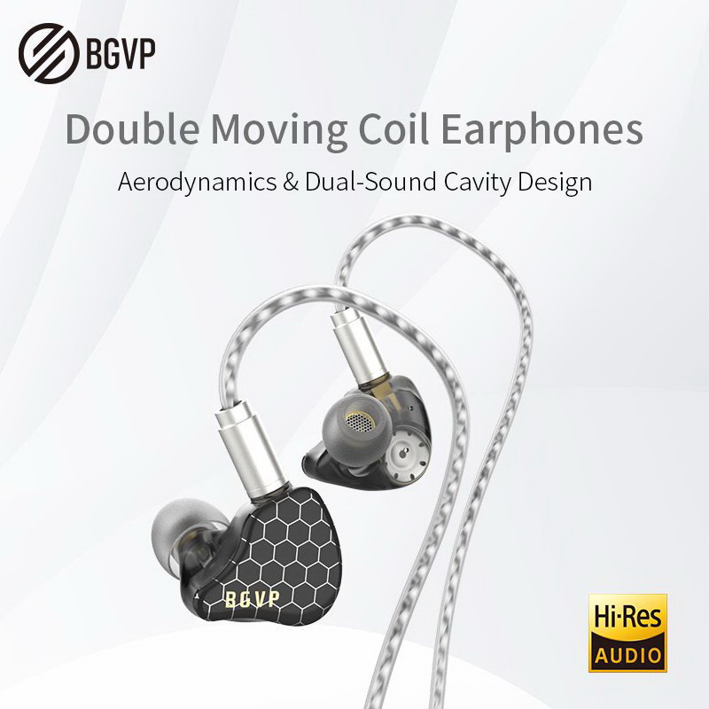 BGVP Scale หูฟัง 2 ไดรเวอร์ 2DD รองรับ Hi-Res ประกันศูนย์ไทย