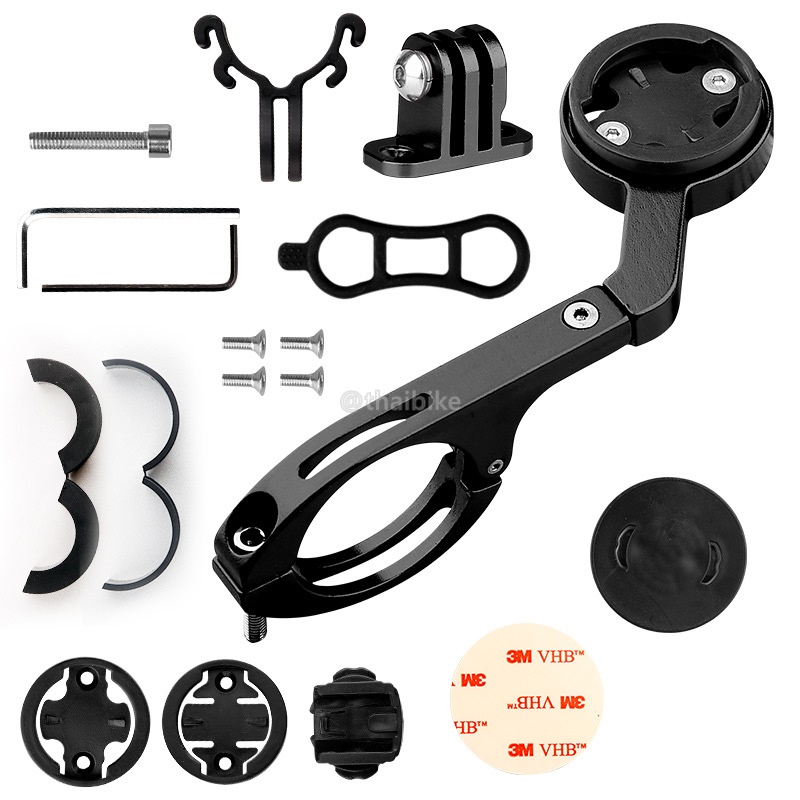 แบบยึดแฮนด์ บาร์ฟลาย THAIBIKE MOUNT For GARMIN Bryton CATEYE XOSS IGPSPORT GoPro