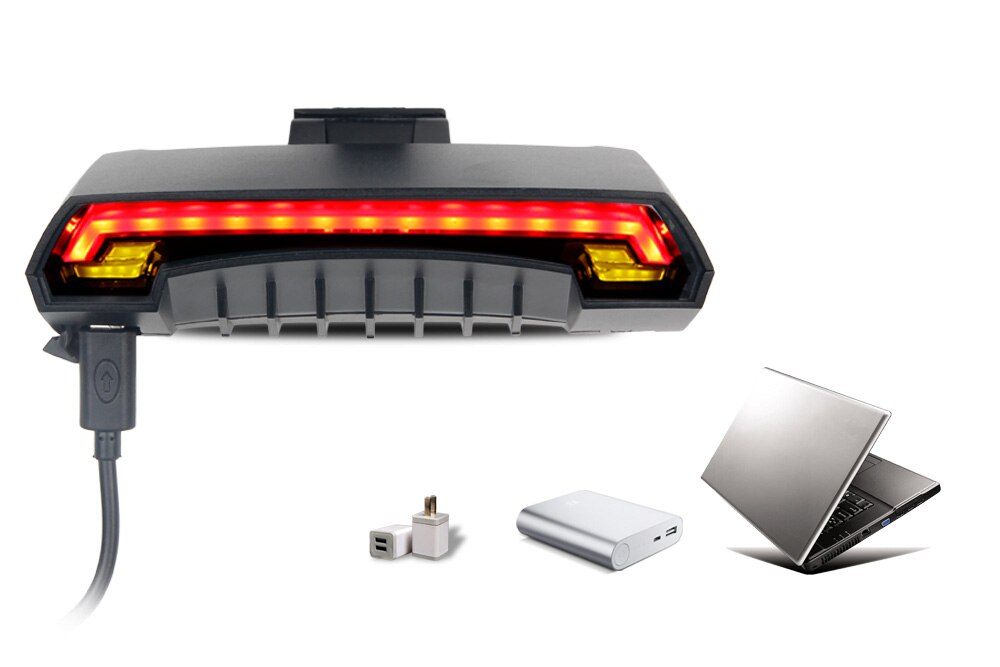 ไฟเบรค ไฟเลี้ยว จักรยาน แบบไร้สาย GIYO ควบคุมด้วยรีโมต