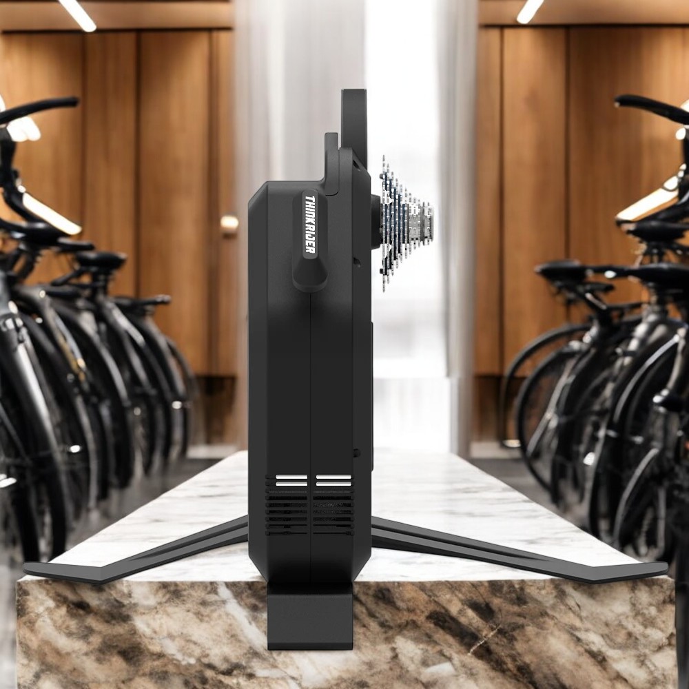 ThinkRider X5 Indoor Smart Trainer Direct Drive เงียบ แรงต้านสูง เชื่อมต่อ ANT+/Bluetooth พร้อม ERG Mode