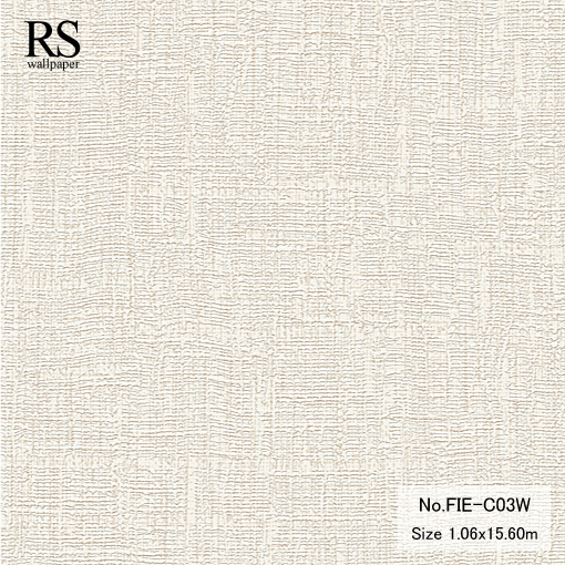 วอลเปเปอร์ สีพื้นครีม No.FIE-C03W