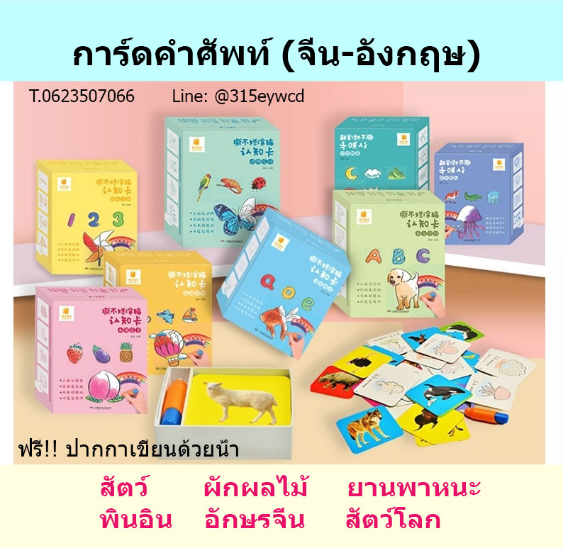 การ์ดคำศัพท์ หมวยานพาหนะ