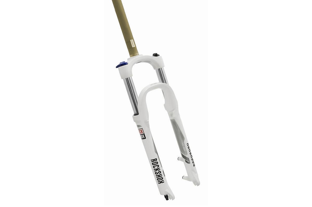 โช๊ค ROCKSHOX XC28 สำหรับ 26นิ้ว(สีขาว) โช๊ครถจักรยาน