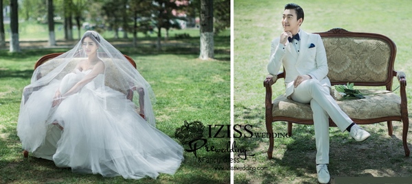 PW469-**พรีออเดอร์**ชุดแต่งงานเดรสสีขาว ชุดยกน้ำชา ชุดถ่ายพรีเวดดิ้ง (prewedding dress) & ชุดแต่งงานแฟนซี (Fancy wedding dress) "ธีมสีขาว"