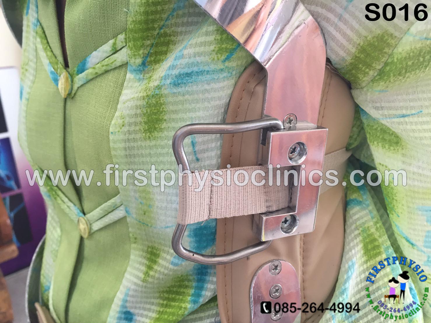 พยุงหลังโครงเหล็กด้านหน้า เจเวท พยุงลำตัวกระดูกทรุด ป้องกันการโค้งงอของหลังมาด้านหน้า,ด้านหลัง,ด้านข้าง Jewett Brace