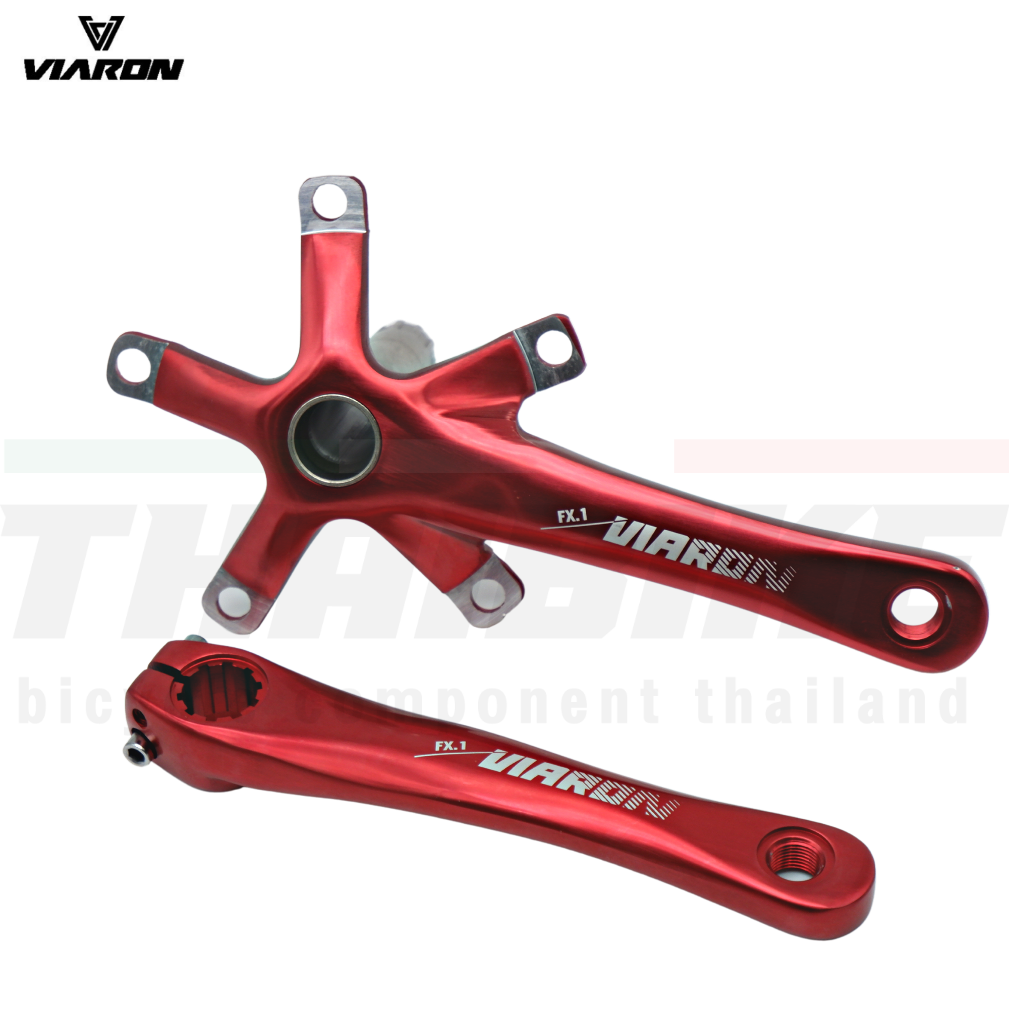 ชุดขาจานจักรยาน BOLANY VIARON FX.1 130BCD พร้อมกะโหลก ขายาว 170 (mm)