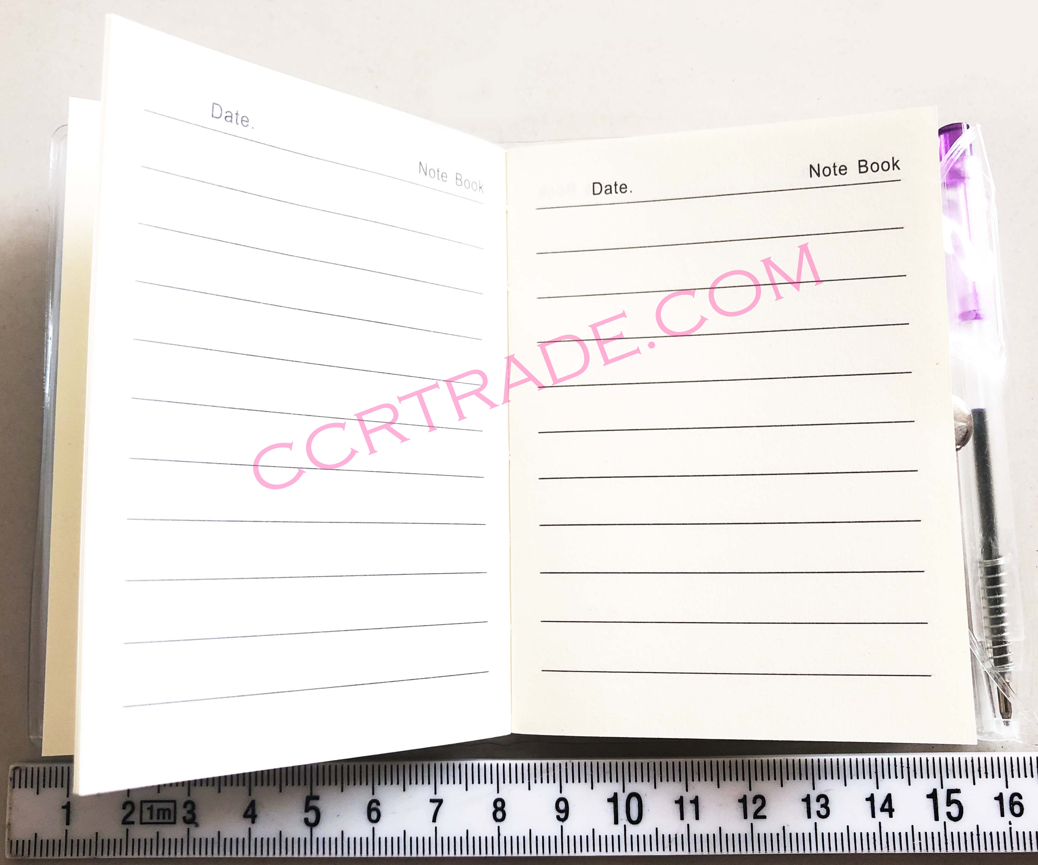 สมุดโน๊ตการ์ตูน+ปากกา 8.5x10 ซม.