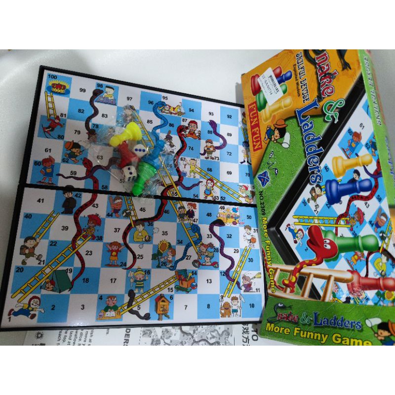 เกมบันไดงูแม่เหล็ก ไซต์ใหญ่ 20 เซน พกพาง่าย