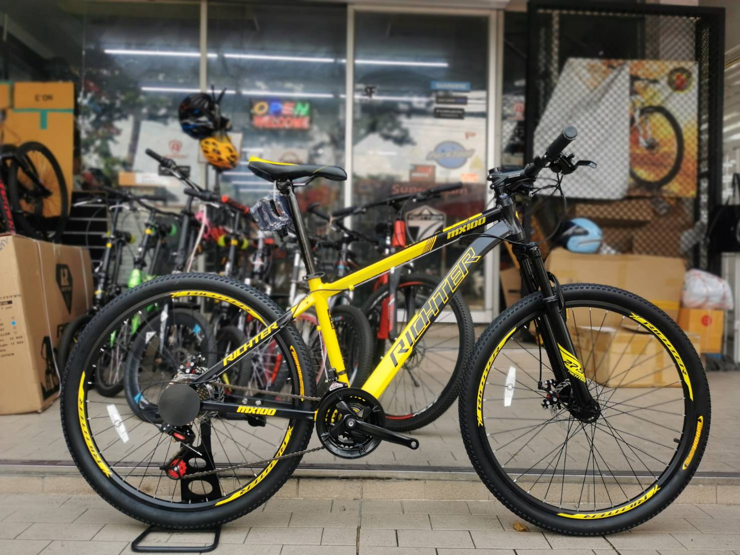 เปิดตัวใหม่ส่งฟรี !! จักรยานเสือภูเขาล้อ 27.5 อลูมิเนียม RICHTER MX100 ราคาถูก