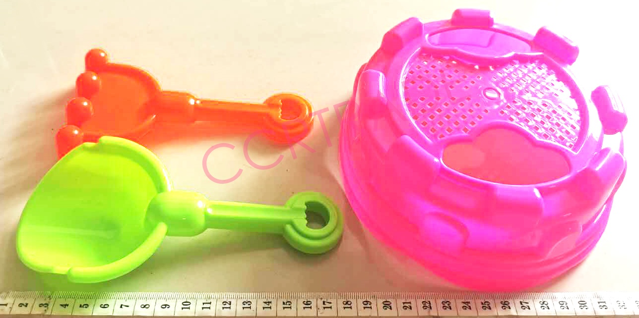 ปราสาทใหญ่เล่นทรายถุงตาข่าย 17 ซม.