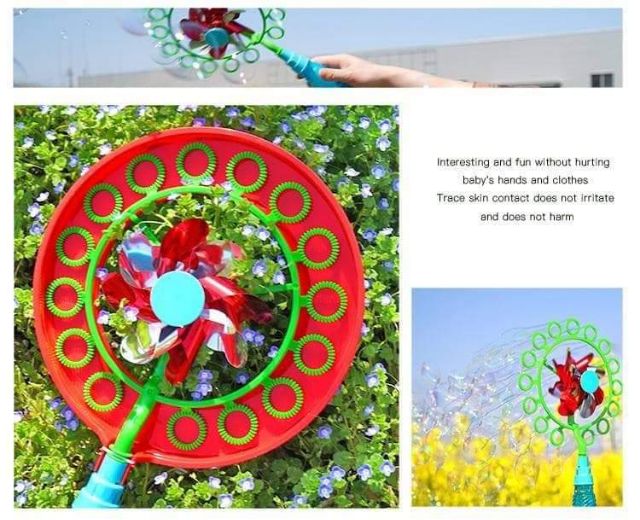 ที่เป่าฟองสบู่ กังหันเป่าฟอง ฟองเยอะมาก ไม่ต้องใส่ถ่าน