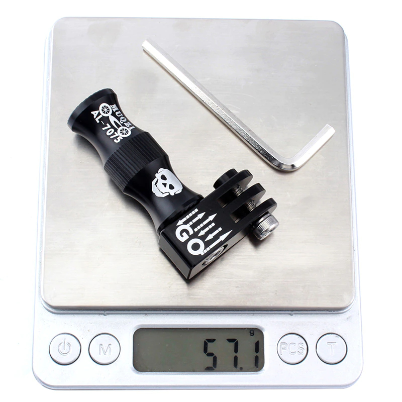 ขายึด GOPRO ติดแกนปลดจักรยาน MUQZI Lighthouse Cycling Quick Release Front Wheel Lamp Holder Alloy Rear Derailleur