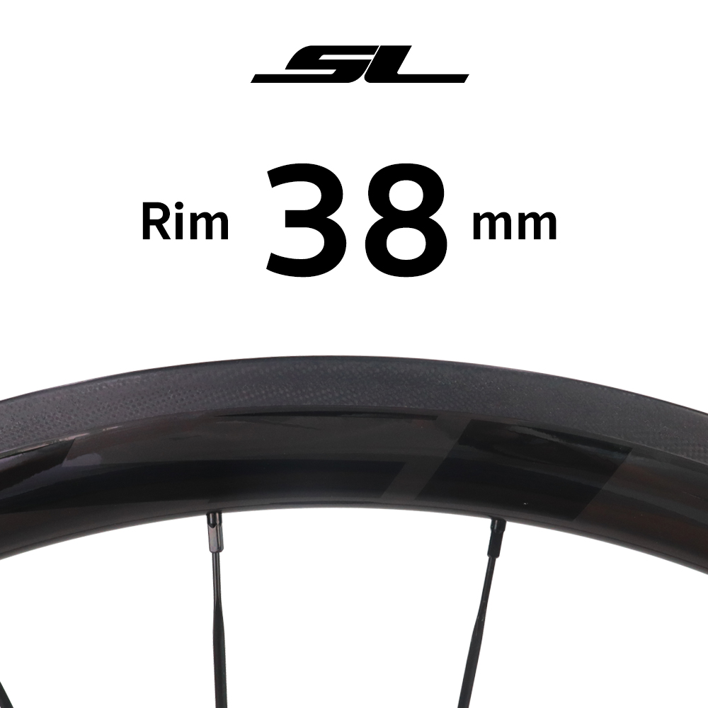 ล้อจักรยานคาร์บอน SL เสือหมอบ 700C ล้อจักรยานฟูลคาร์บอน
