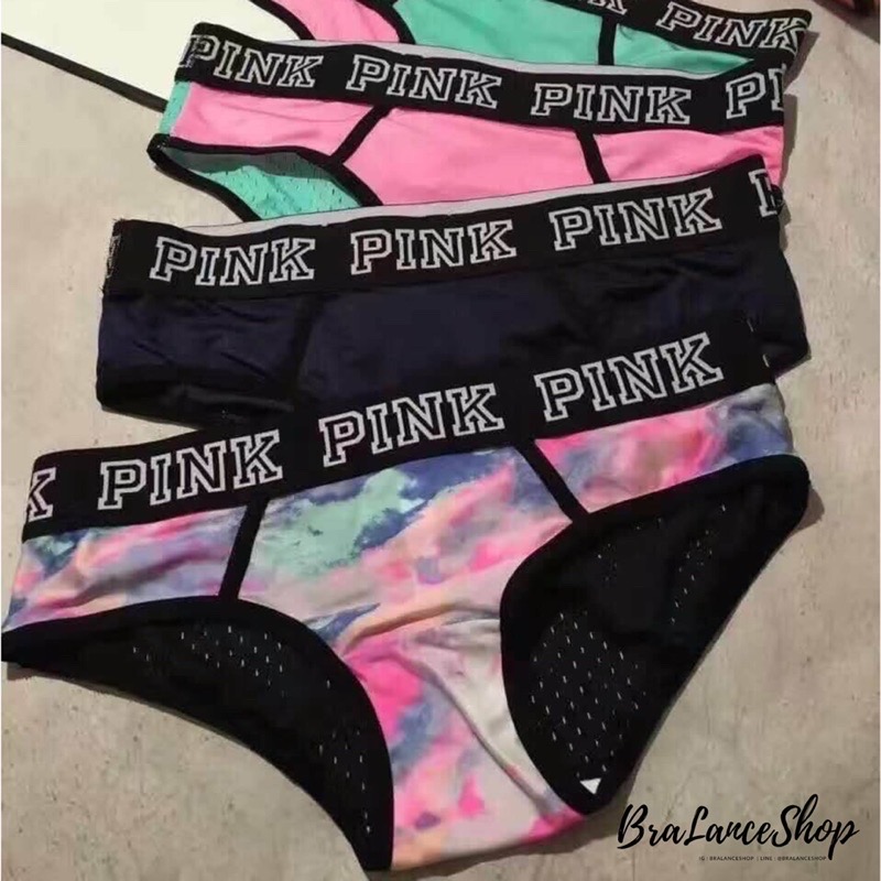 BLS✿377 Setบรา+กกน. ชุดชั้นในสไตล์สปอต Peace In Love งานแท้