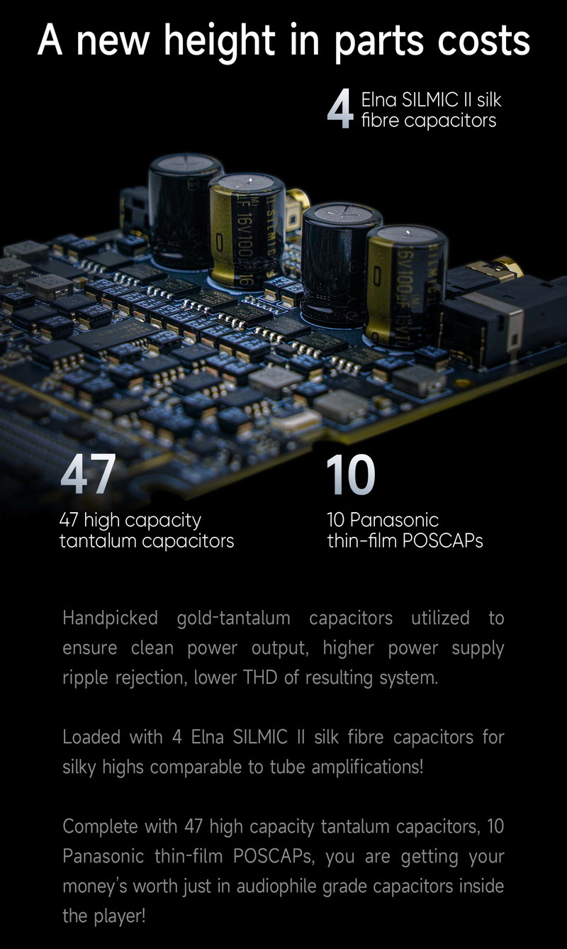 [สั่งจองล่วงหน้า] Hiby RS8 DAP เครื่องเล่นพกพาระดับเรือธงแห่งยุค รุ่นล่าสุด ประกันศูนย์ไทย