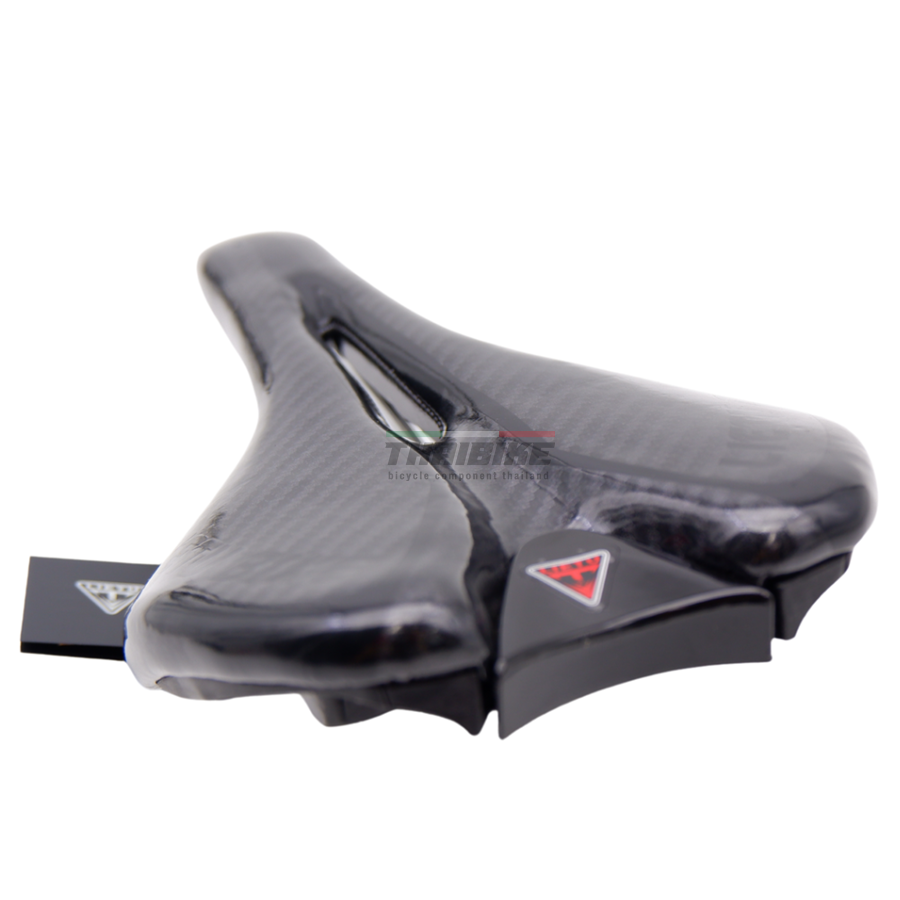 อานจักรยานเสือหมอบ เสือภูเขา ลายคาร์บอน LT รุ่น CL02