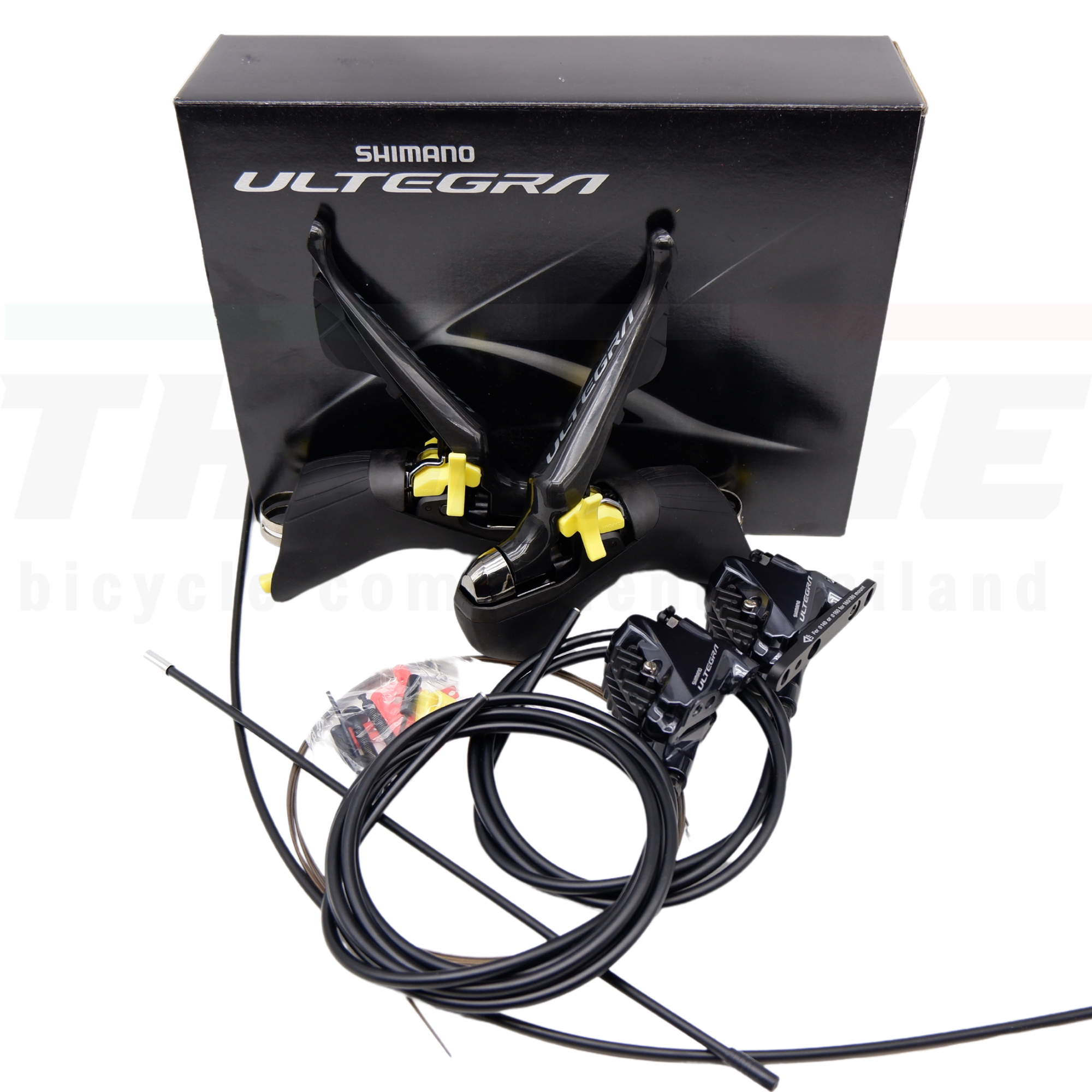 ชุดดิสเบรค SHIMANO ULTEGRA ST-R8020/BR-R8070, F/R, 1000MM/1700MM