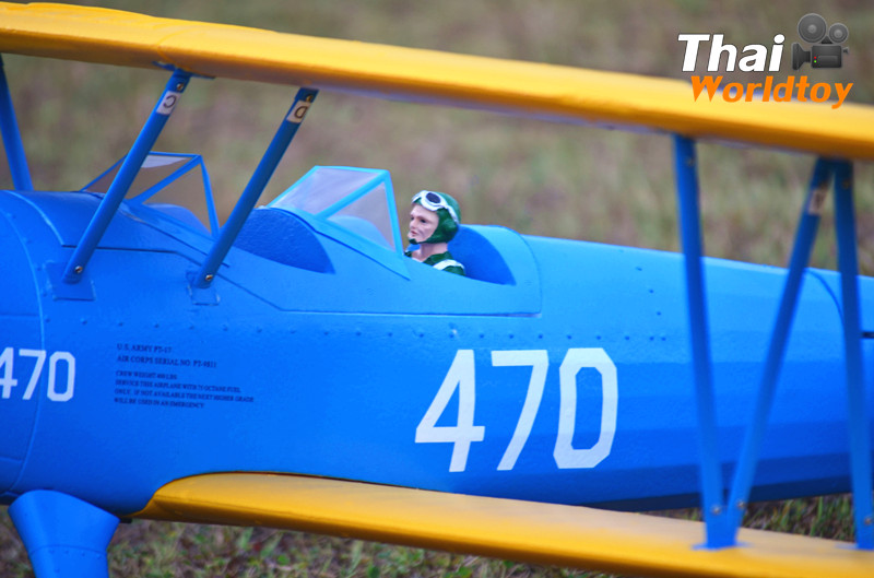 PT-17 Stearman 1,200mm. (PNP) เครื่องบินปีกสองชั้น