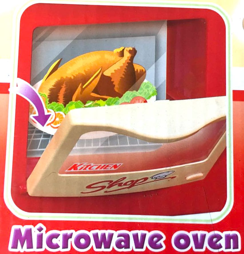 ชุดซุ้มขายอาหารฟ้าดฟู๊ด+แคชเชียร์กล่องใหญ่