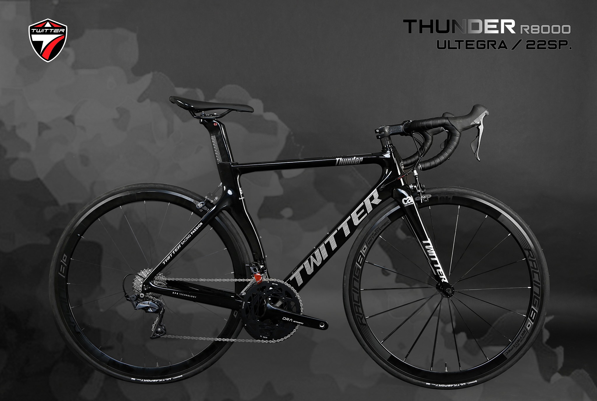 จักรยานเสือหมอบคาร์บอน TWITER CARBON THUNDER