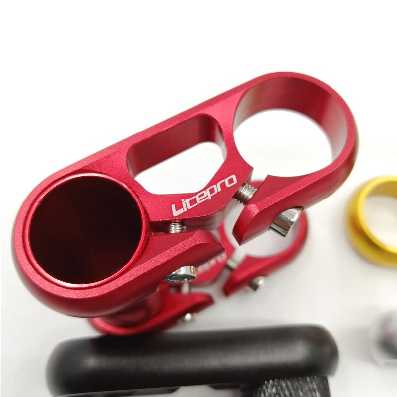 ตัวต่อคอจักรยานพับ Litepro ultra-light double handle
