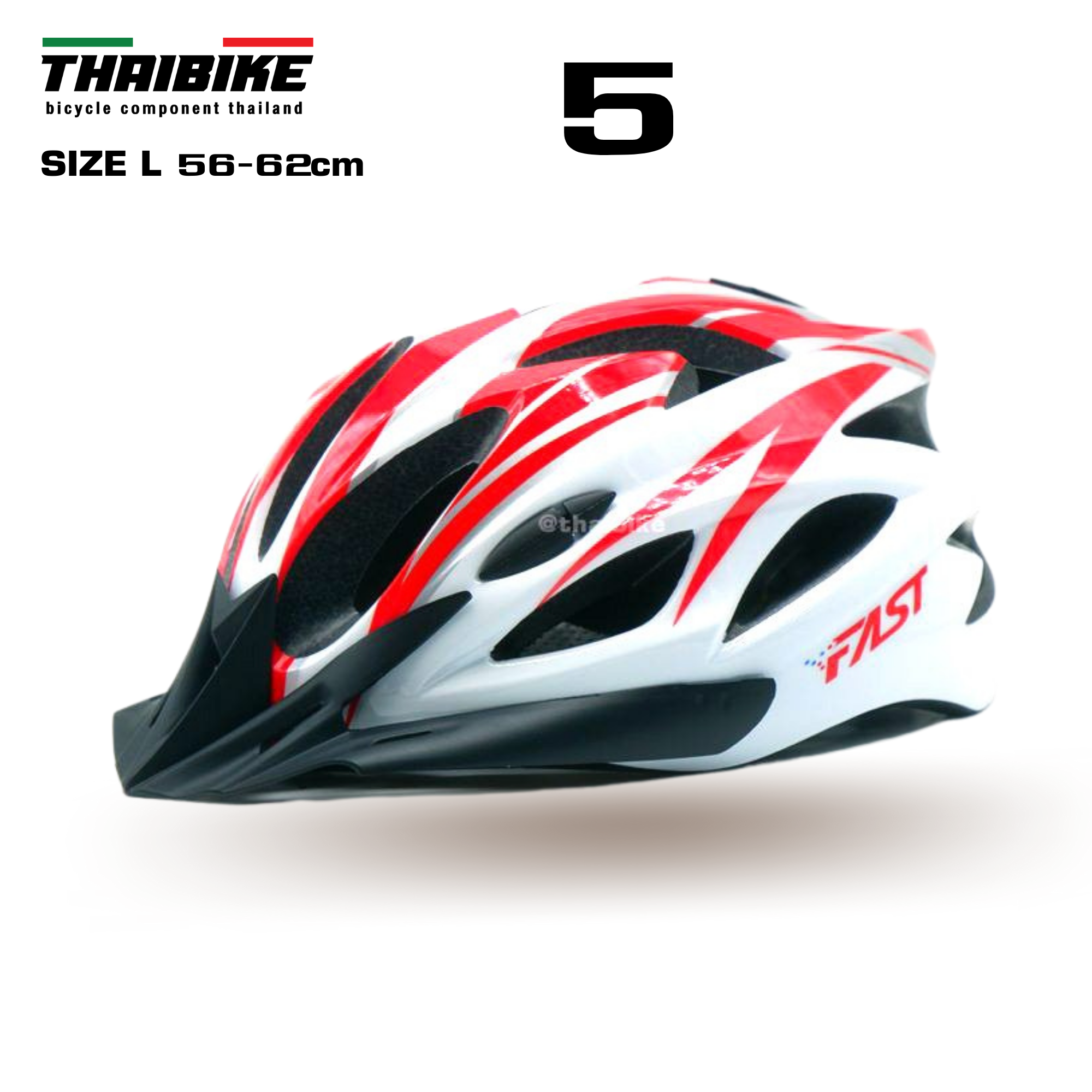 หมวกกันน็อคจักรยานเสือหมอบ เสือภูเขา NEW FAST งานอินโมล มีกันแดด งานดี