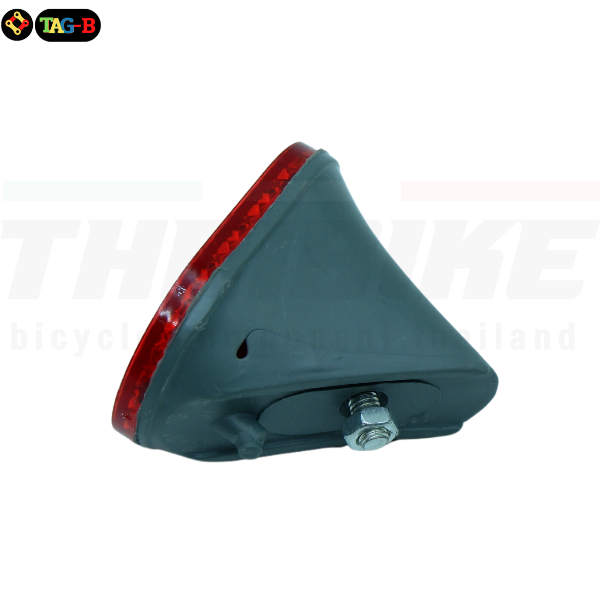 ทับทิมสะท้อนแสง ติดบังโคลนหลังจักรยาน สะท้อนแสง สีแดง เพื่อความปลอดภัย