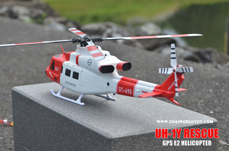 UH-1Y HUEY RESCUE GPS HELICOPTER GOOSKY E2