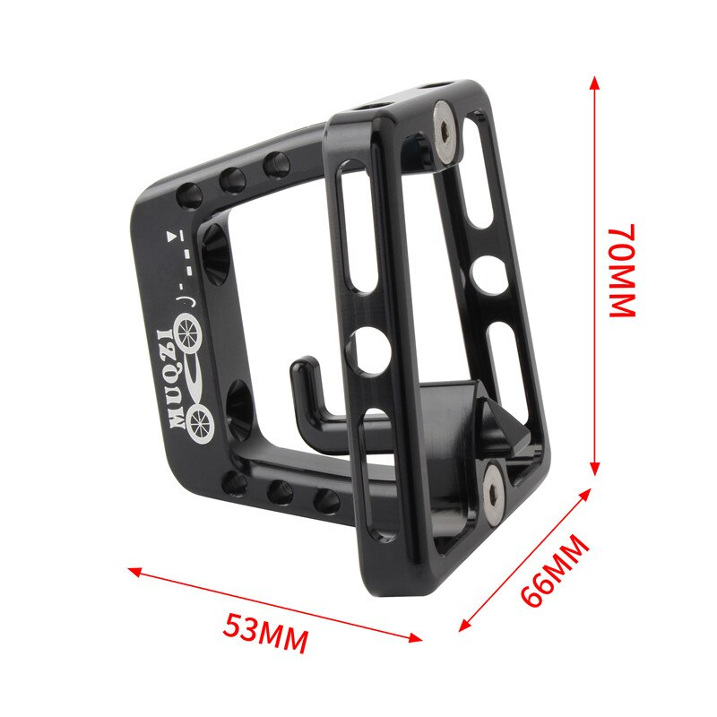 จมูกสำหรับติดตั้งกระเป๋ากับรถพับ MUQZI Folding Bike Front Carrier Adapter