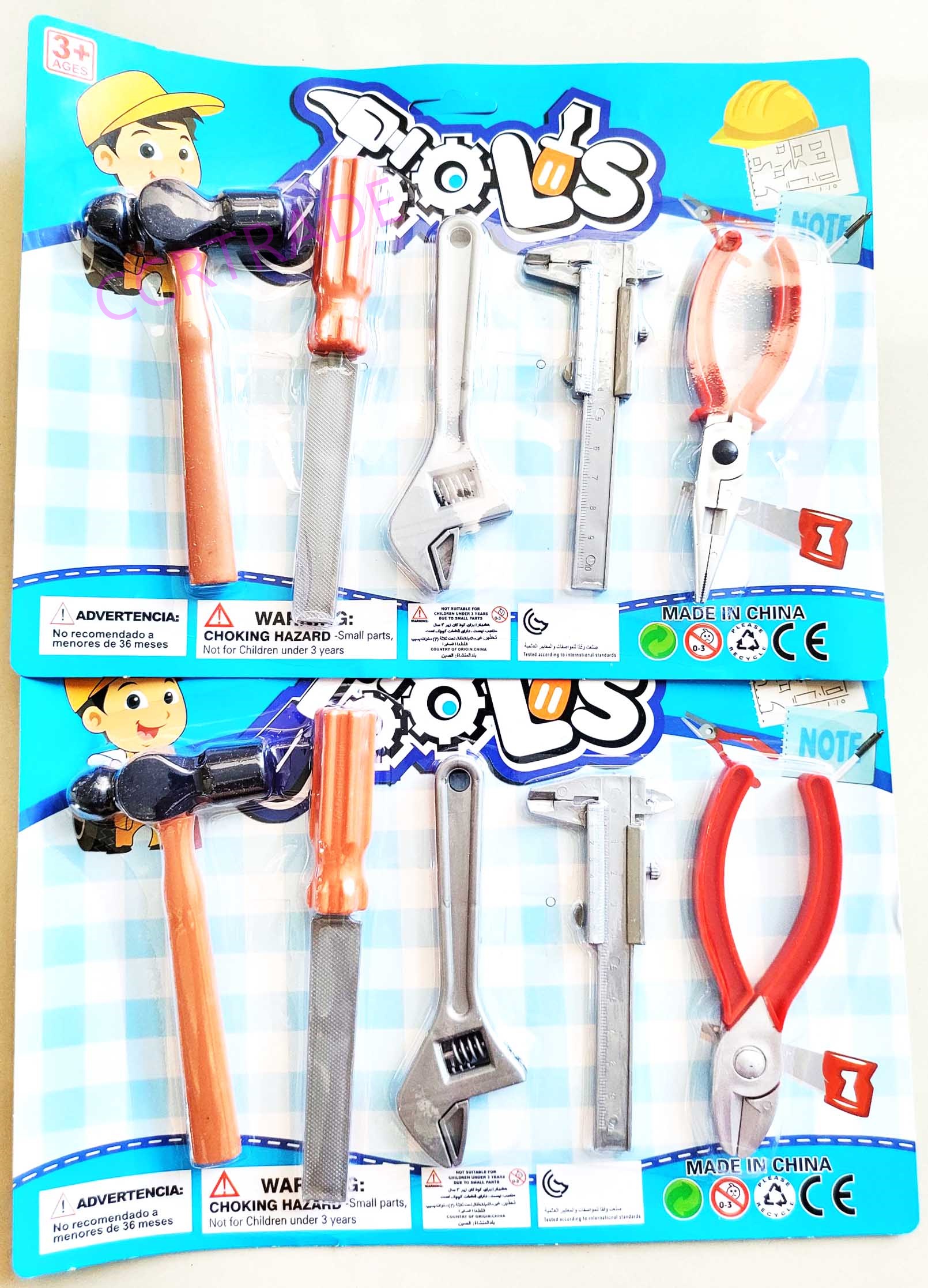 เซ็ทเครื่องมือช่าง 5 ชิ้นแผง 28 ซม.(งานห้าง)