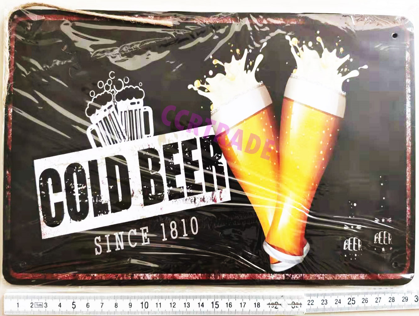 ป้ายไม้วินเทจแต่งห้อง (รุ่นใหม่) 20x30 ซม.