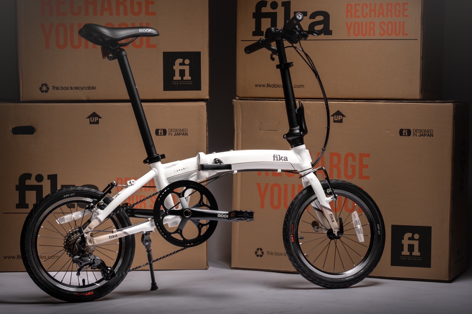 Fika ARABI จักรยานพับได้ ล้อ 16" 8 สปีด น้ำหนักเบาเพียง 9.8 กก.