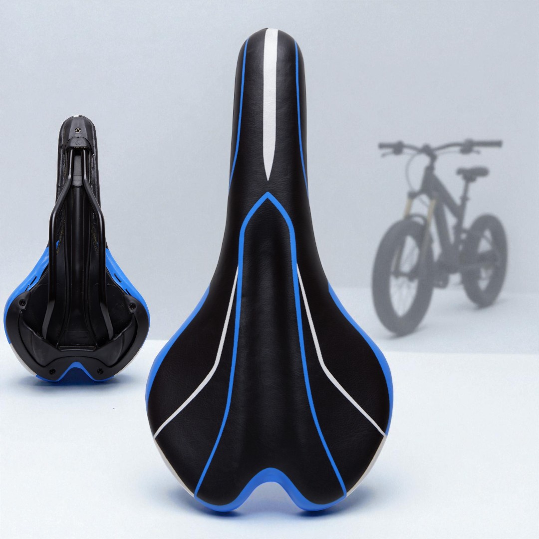 เบาะจักรยาน อานจักรยานเสือหมอบ เสือภูเขา รถพับ มาพร้อมตัวยึดหลักอาน ยี่ห้อ THAIBIKE T-REX